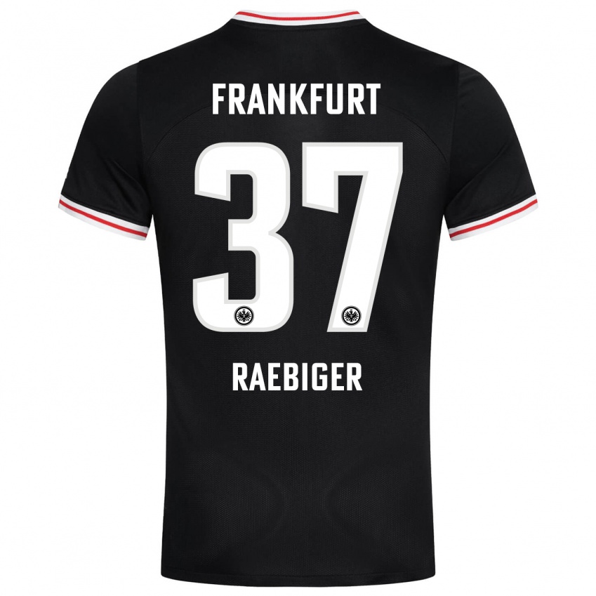 Criança Camisola Sidney Raebiger #37 Preto Alternativa 2023/24 Camisa Brasil