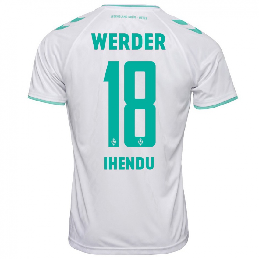 Criança Camisola Daniel Ihendu #18 Branco Alternativa 2023/24 Camisa Brasil