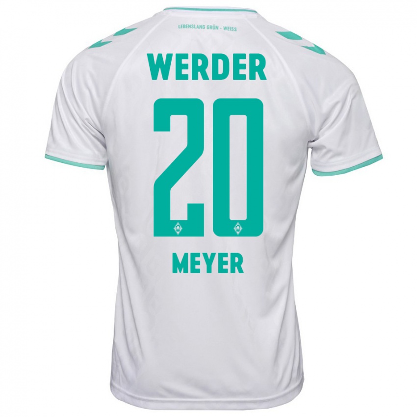 Criança Camisola Christin Meyer #20 Branco Alternativa 2023/24 Camisa Brasil