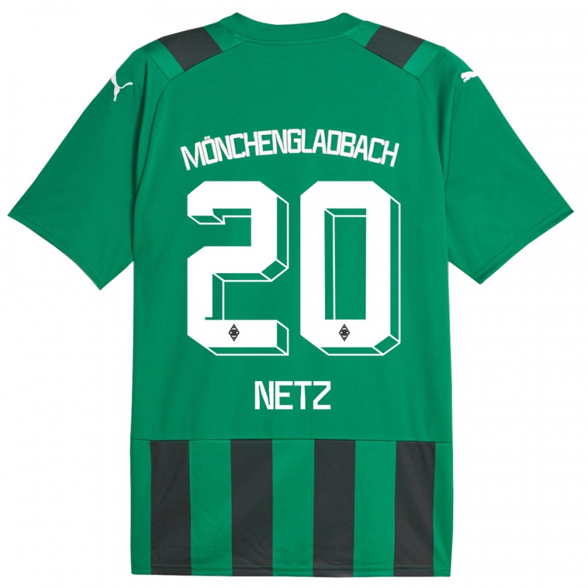 Criança Camisola Luca Netz #20 Preto Verde Alternativa 2023/24 Camisa Brasil