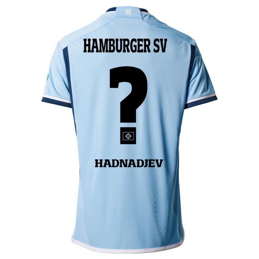 Criança Camisola Marko Hadnadjev #0 Azul Alternativa 2023/24 Camisa Brasil