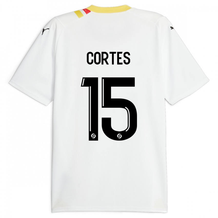 Criança Camisola Óscar Cortés #15 Preto Alternativa 2023/24 Camisa Brasil