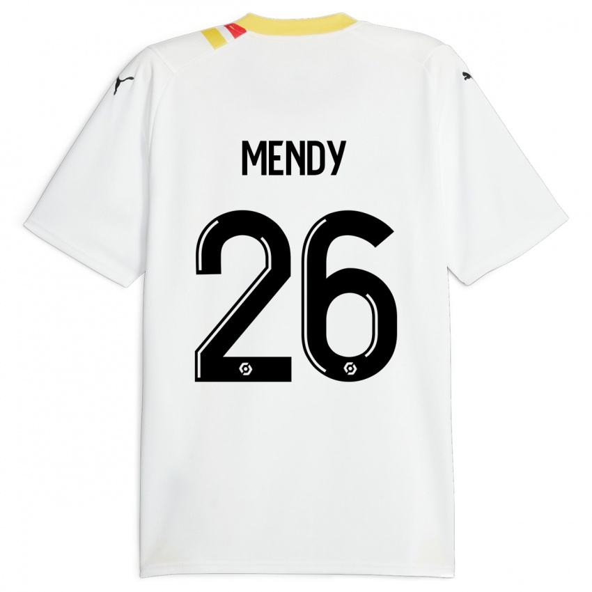 Criança Camisola Nampalys Mendy #26 Preto Alternativa 2023/24 Camisa Brasil