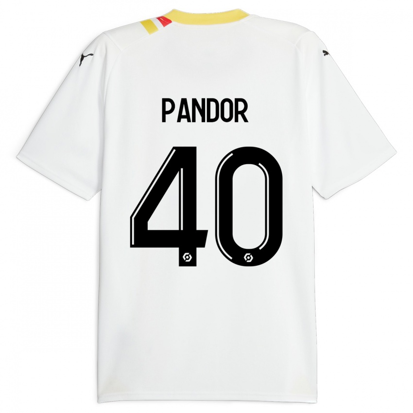 Criança Camisola Yannick Pandor #40 Preto Alternativa 2023/24 Camisa Brasil