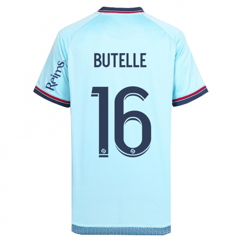 Criança Camisola Ludovic Butelle #16 Céu Azul Alternativa 2023/24 Camisa Brasil