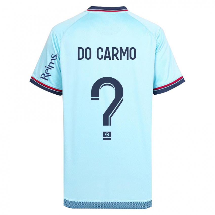 Criança Camisola Sophian Do Carmo #0 Céu Azul Alternativa 2023/24 Camisa Brasil