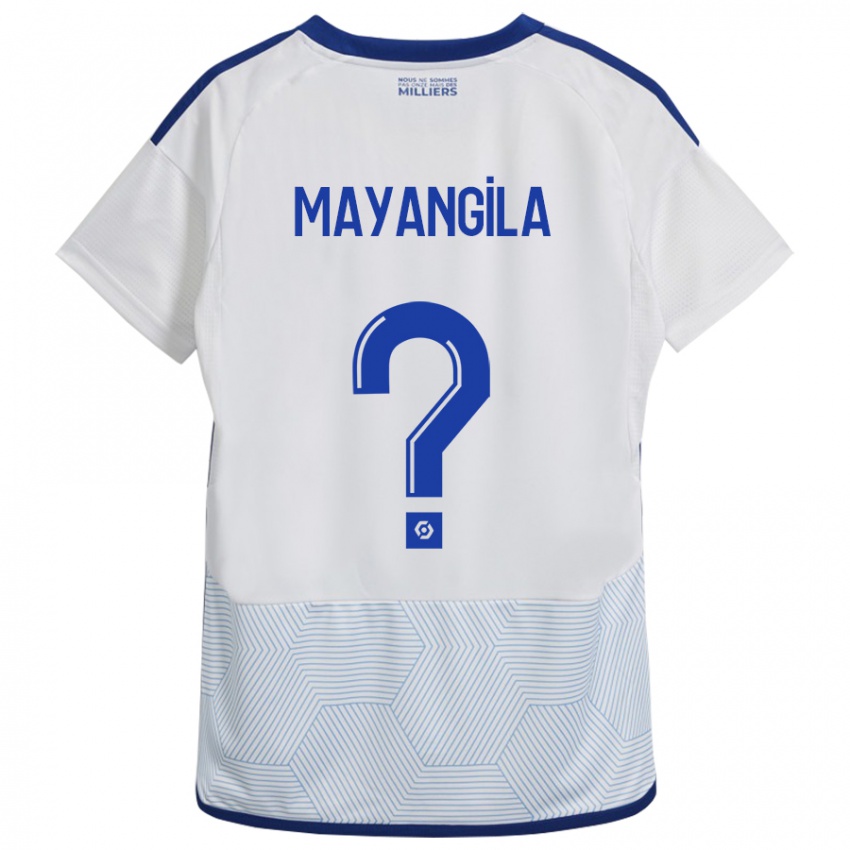 Criança Camisola Ryan Tutu Mayangila #0 Branco Alternativa 2023/24 Camisa Brasil