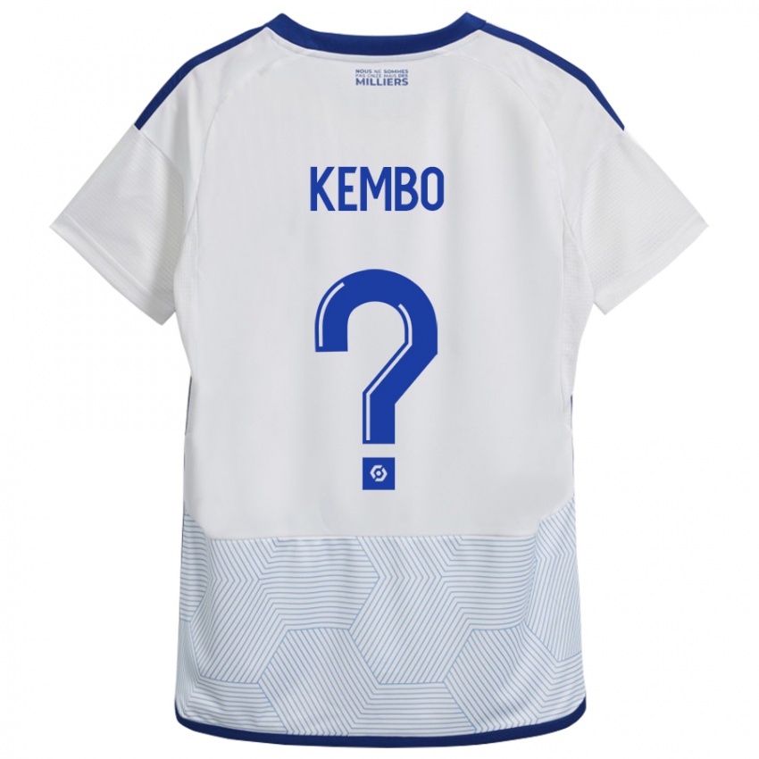 Criança Camisola Driss Kembo #0 Branco Alternativa 2023/24 Camisa Brasil