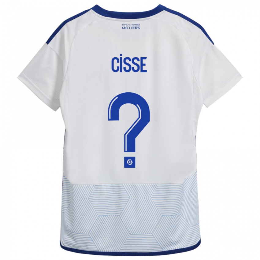 Criança Camisola Louis Cisse #0 Branco Alternativa 2023/24 Camisa Brasil