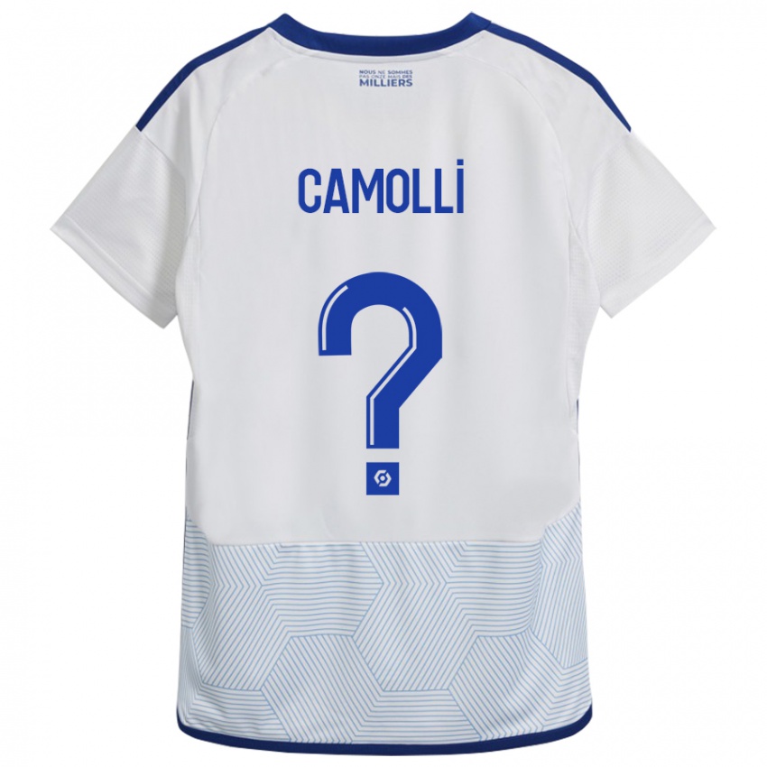 Criança Camisola Benjamin Camolli #0 Branco Alternativa 2023/24 Camisa Brasil