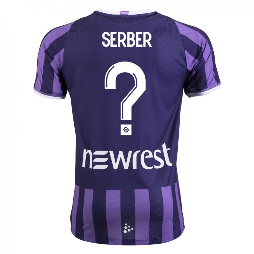 Criança Camisola Kléri Serber #0 Roxo Alternativa 2023/24 Camisa Brasil