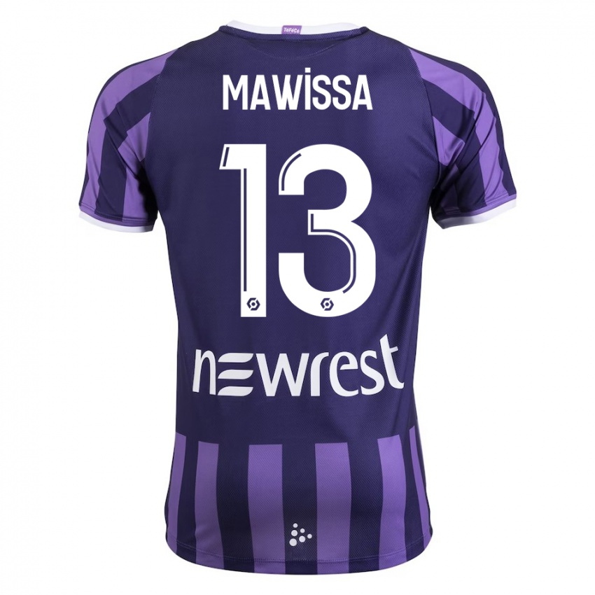 Criança Camisola Christian Mawissa Elebi #13 Roxo Alternativa 2023/24 Camisa Brasil