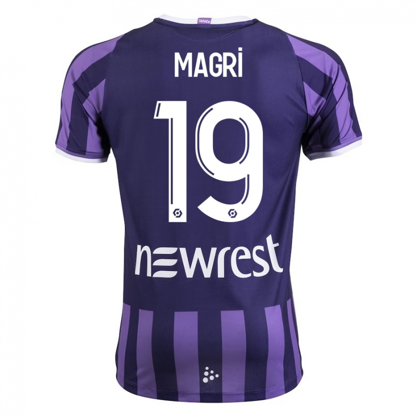 Criança Camisola Frank Magri #19 Roxo Alternativa 2023/24 Camisa Brasil