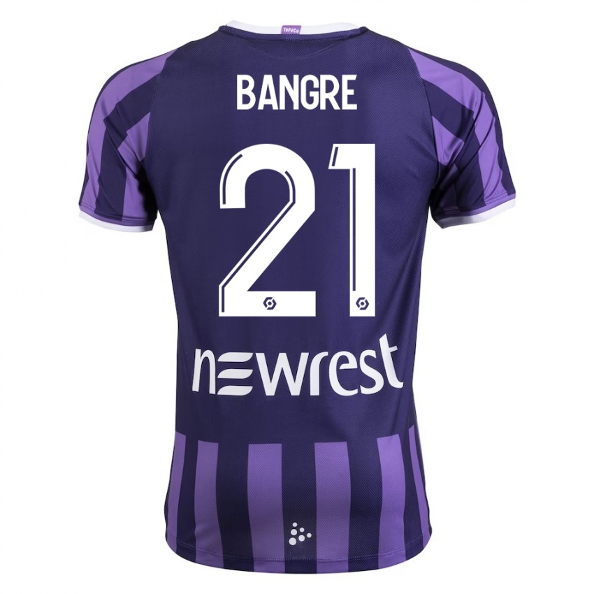 Criança Camisola Mamady Bangré #21 Roxo Alternativa 2023/24 Camisa Brasil