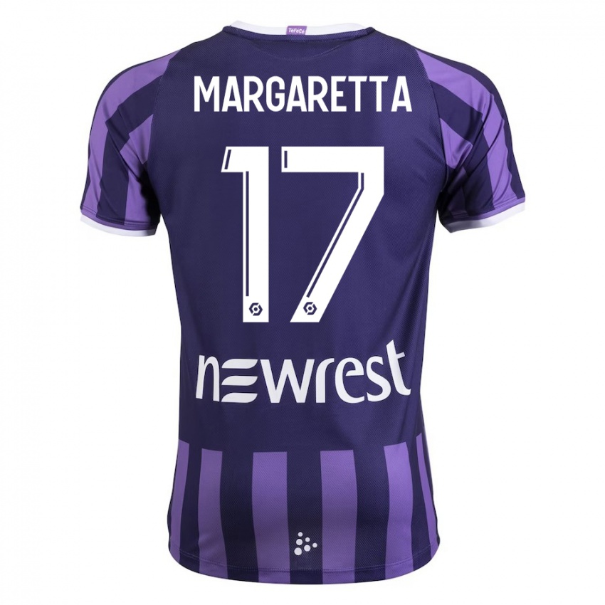 Criança Camisola Jessica Margaretta #17 Roxo Alternativa 2023/24 Camisa Brasil