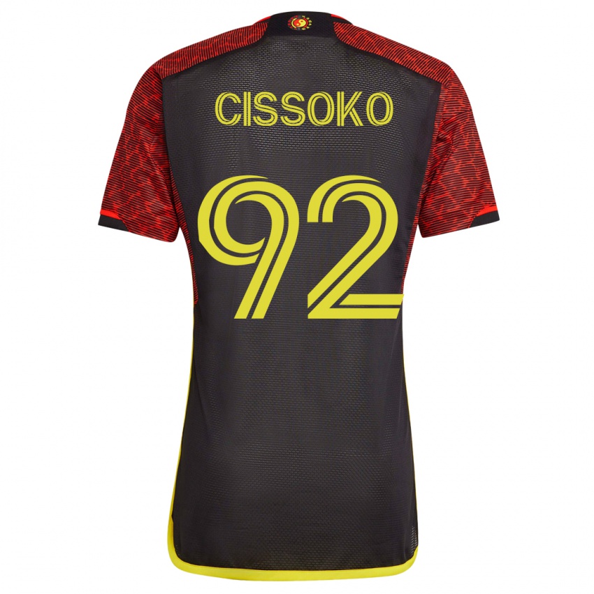 Criança Camisola Abdoulaye Cissoko #92 Laranja Alternativa 2023/24 Camisa Brasil