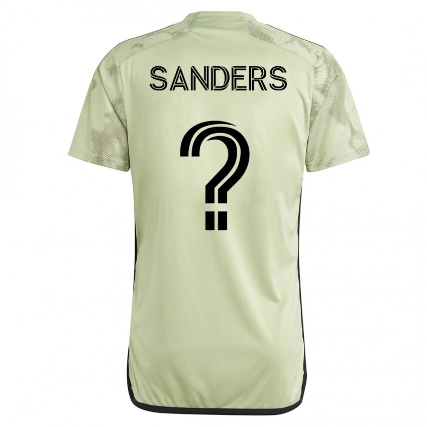 Criança Camisola Adrian Sanders #0 Verde Alternativa 2023/24 Camisa Brasil