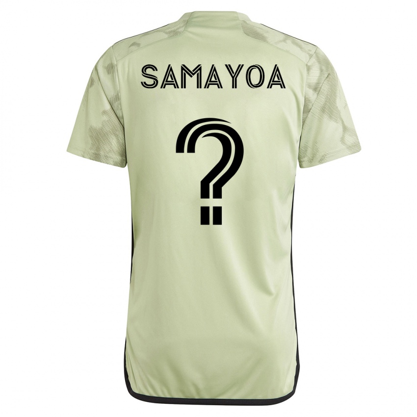 Criança Camisola Adriano Samayoa #0 Verde Alternativa 2023/24 Camisa Brasil