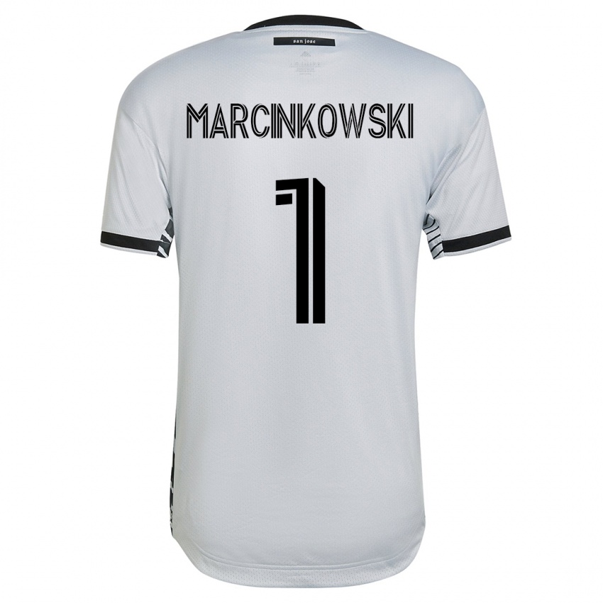 Criança Camisola Jt Marcinkowski #1 Branco Alternativa 2023/24 Camisa Brasil