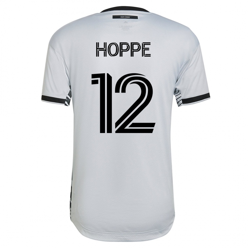 Criança Camisola Matthew Hoppe #12 Branco Alternativa 2023/24 Camisa Brasil