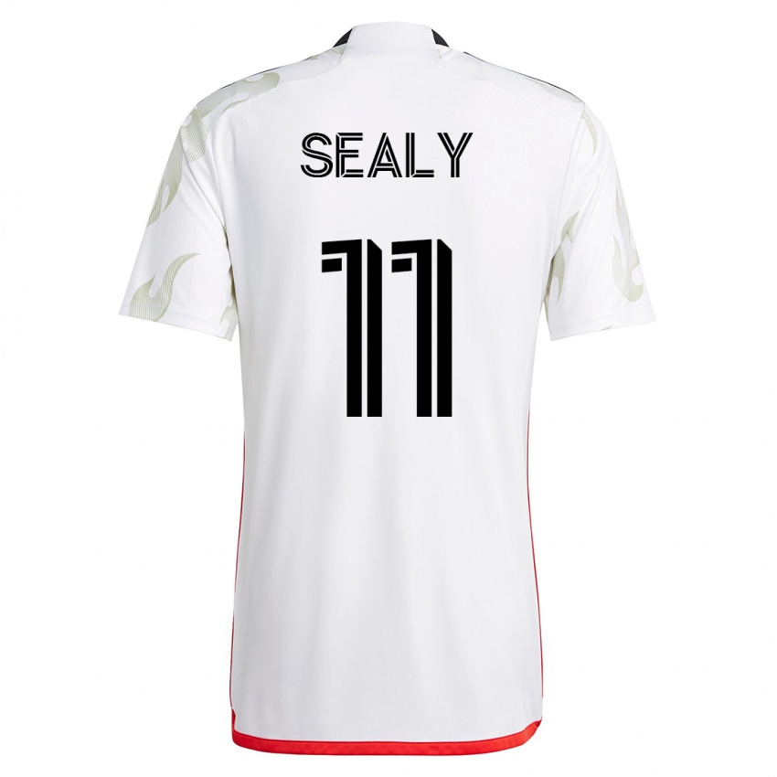 Criança Camisola Dante Sealy #11 Branco Alternativa 2023/24 Camisa Brasil