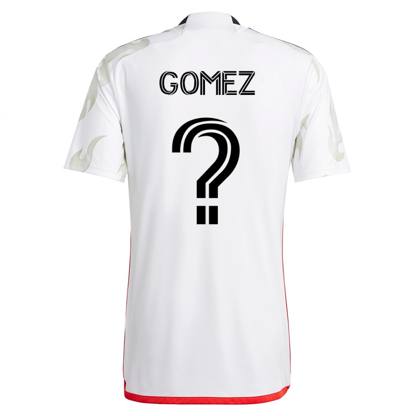 Criança Camisola Victor Gomez #0 Branco Alternativa 2023/24 Camisa Brasil
