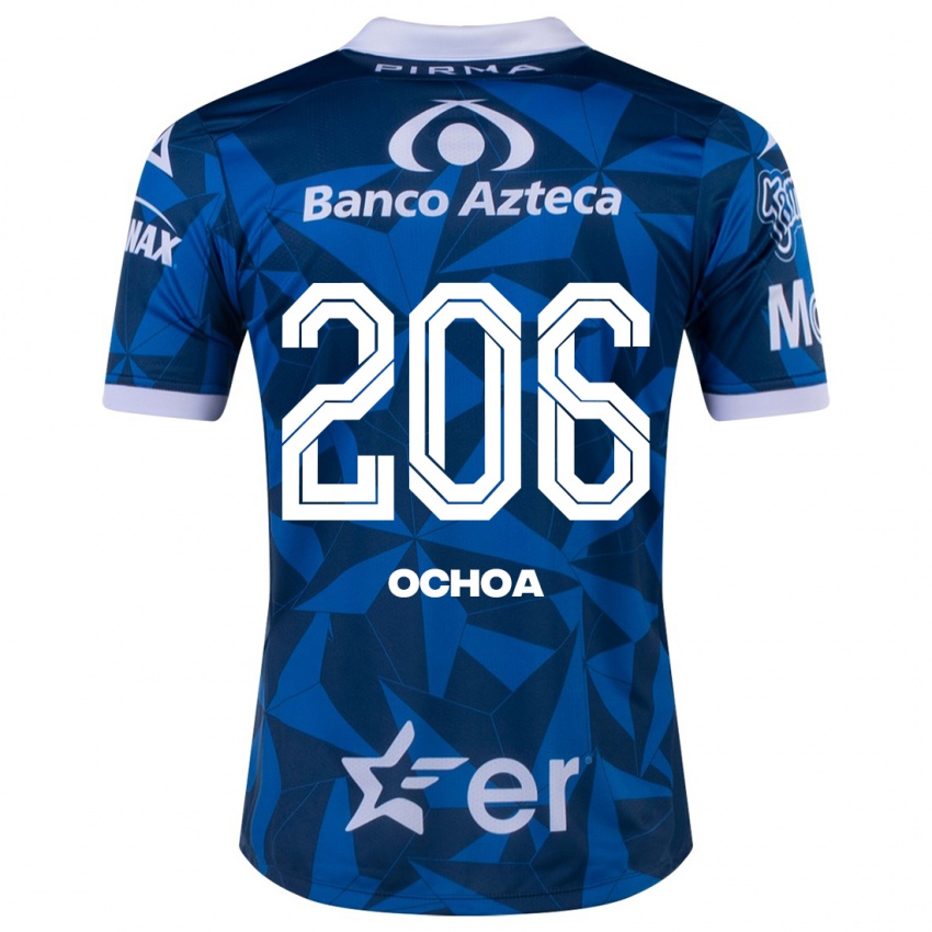 Criança Camisola Barúc Ochoa #206 Azul Alternativa 2023/24 Camisa Brasil