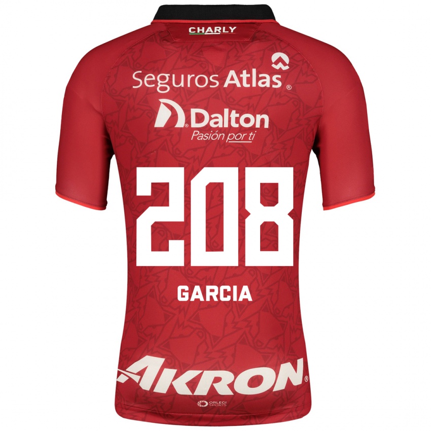 Criança Camisola Ángel García #208 Vermelho Alternativa 2023/24 Camisa Brasil
