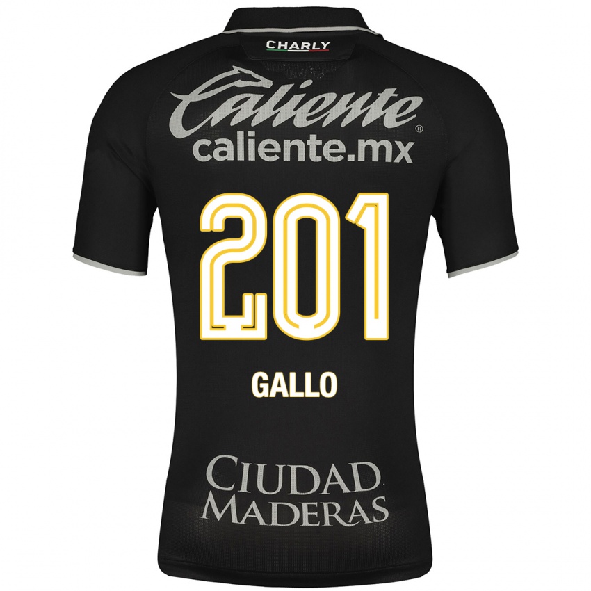 Criança Camisola Andrés Gallo #201 Preto Alternativa 2023/24 Camisa Brasil