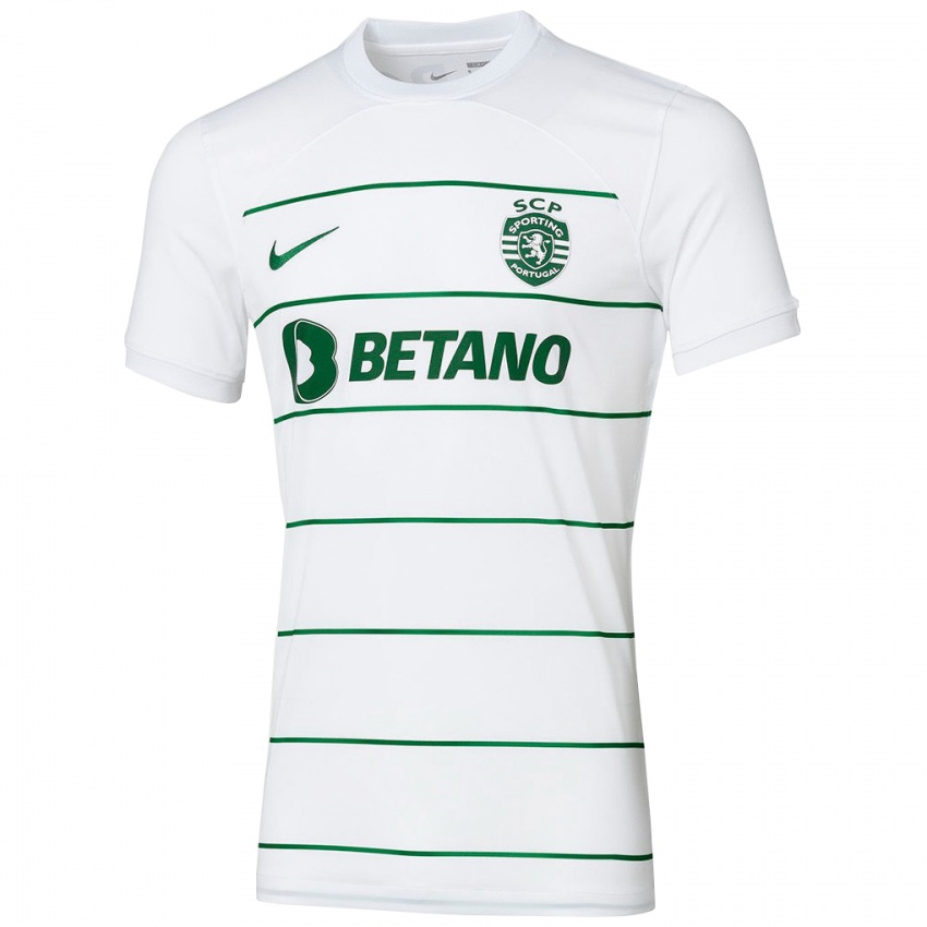 Criança Camisola Ana Catarina Marques Borges #9 Branco Alternativa 2023/24 Camisa Brasil