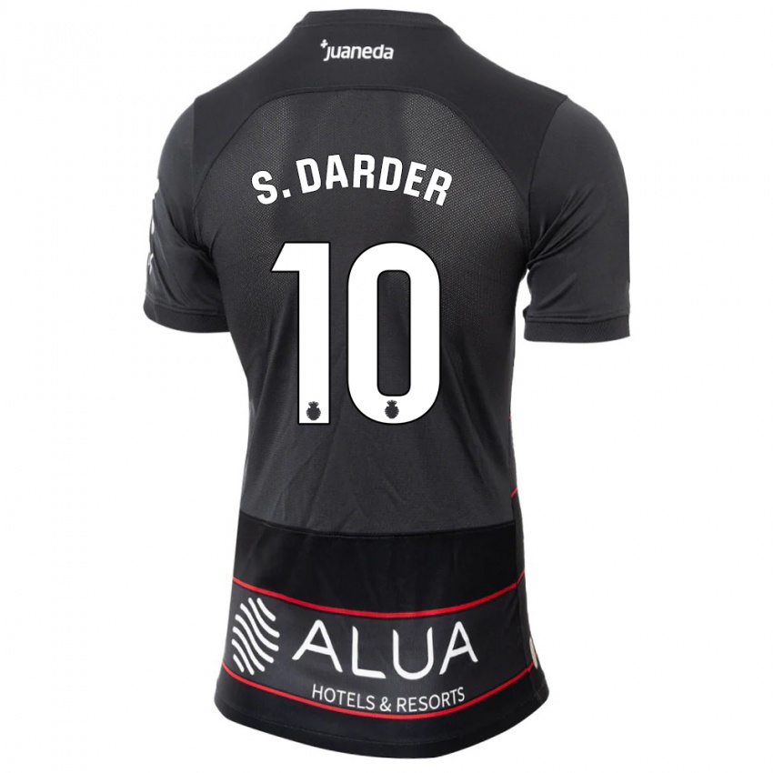 Criança Camisola Sergi Darder #10 Preto Alternativa 2023/24 Camisa Brasil