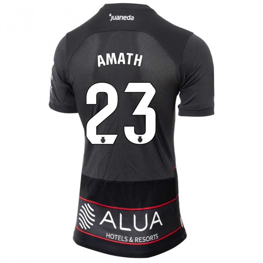 Criança Camisola Amath Ndiaye #23 Preto Alternativa 2023/24 Camisa Brasil