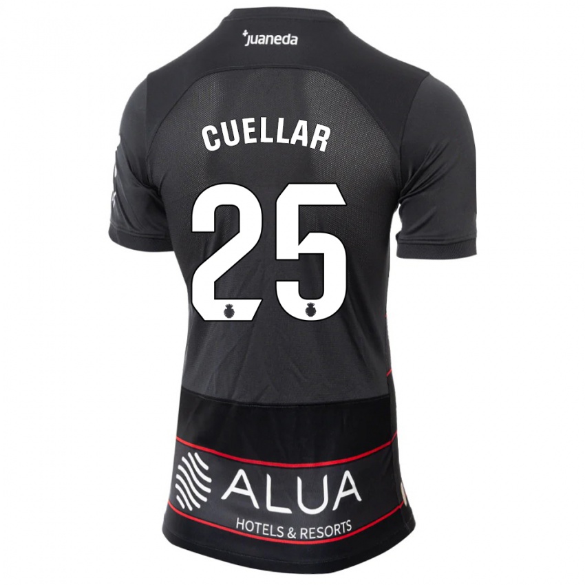 Criança Camisola Iván Cuéllar #25 Preto Alternativa 2023/24 Camisa Brasil