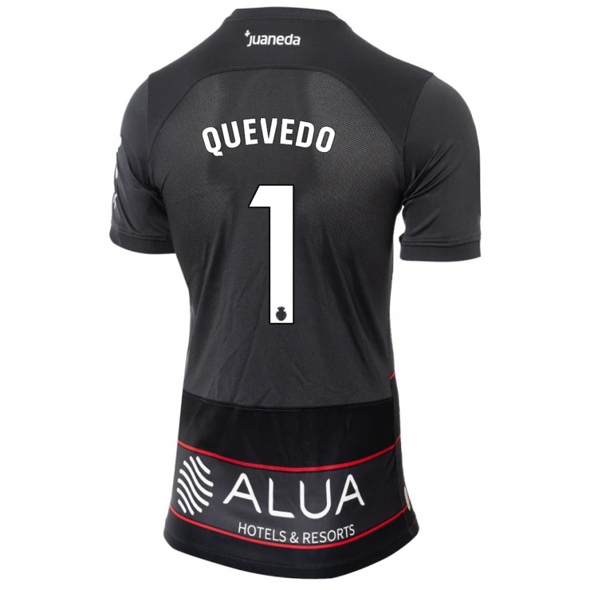 Criança Camisola Alex Quevedo #1 Preto Alternativa 2023/24 Camisa Brasil