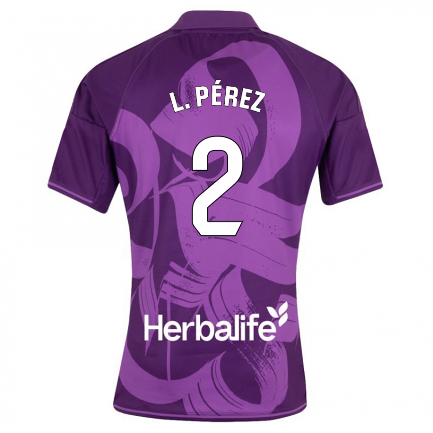 Criança Camisola Luis Pérez #2 Tolet Alternativa 2023/24 Camisa Brasil