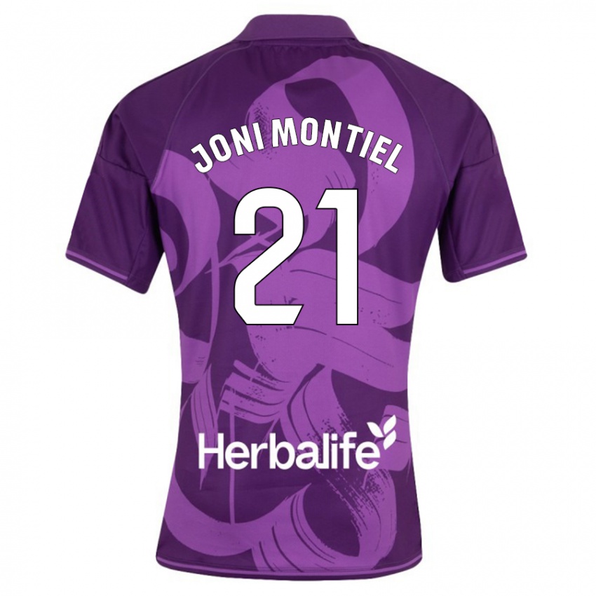 Criança Camisola Joni Montiel #21 Tolet Alternativa 2023/24 Camisa Brasil