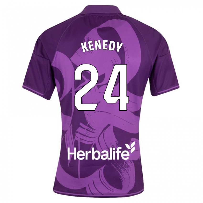 Criança Camisola Kenedy #24 Tolet Alternativa 2023/24 Camisa Brasil