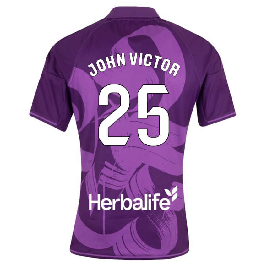 Criança Camisola John Victor #25 Tolet Alternativa 2023/24 Camisa Brasil