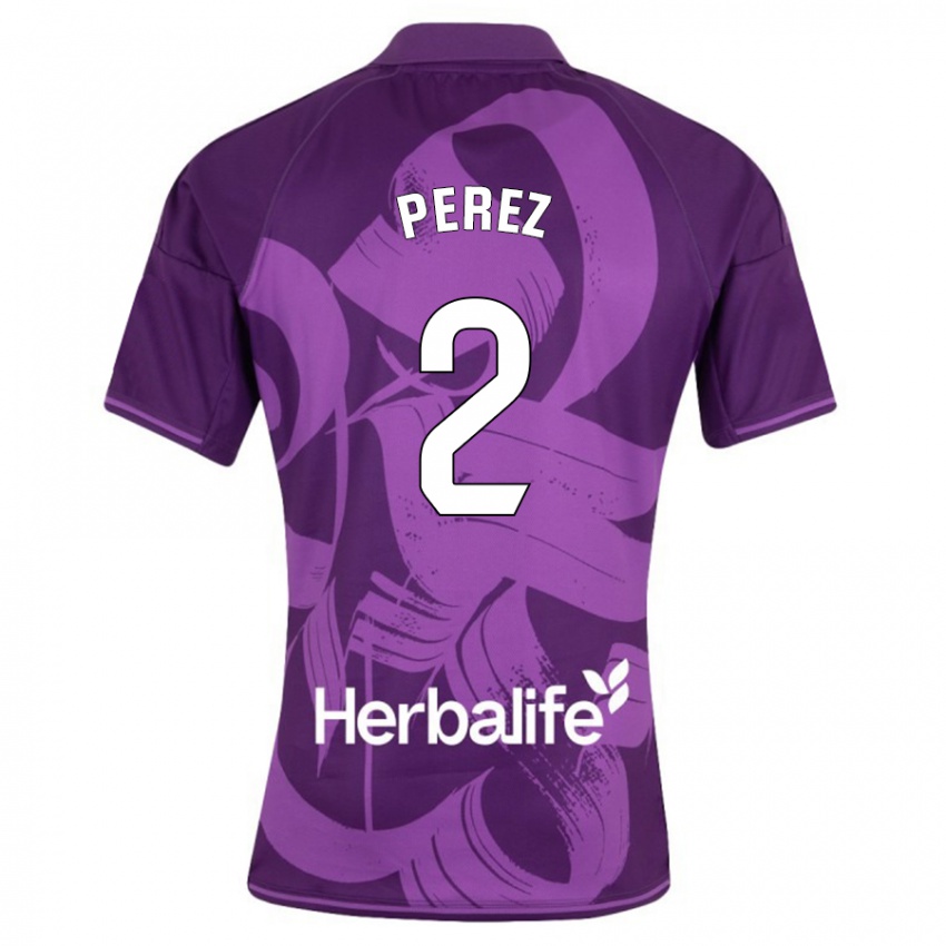 Criança Camisola Iker Pérez #2 Tolet Alternativa 2023/24 Camisa Brasil