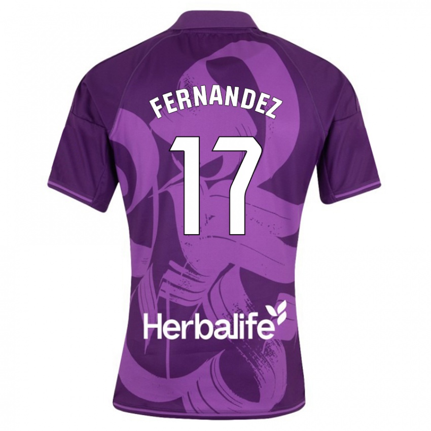 Criança Camisola Dani Fernández #17 Tolet Alternativa 2023/24 Camisa Brasil