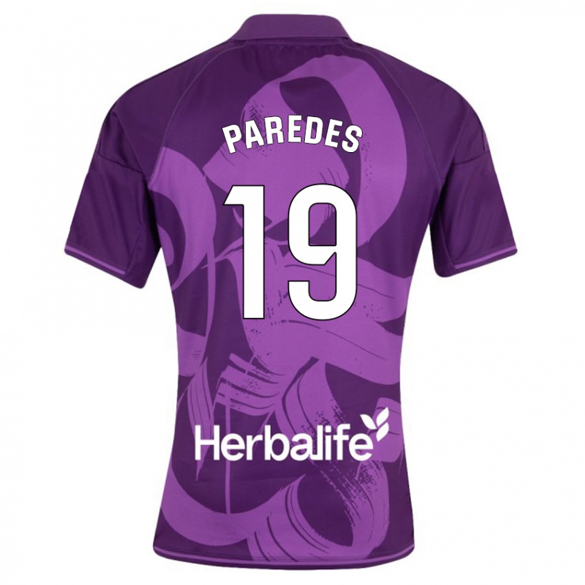 Criança Camisola Yago Paredes #19 Tolet Alternativa 2023/24 Camisa Brasil