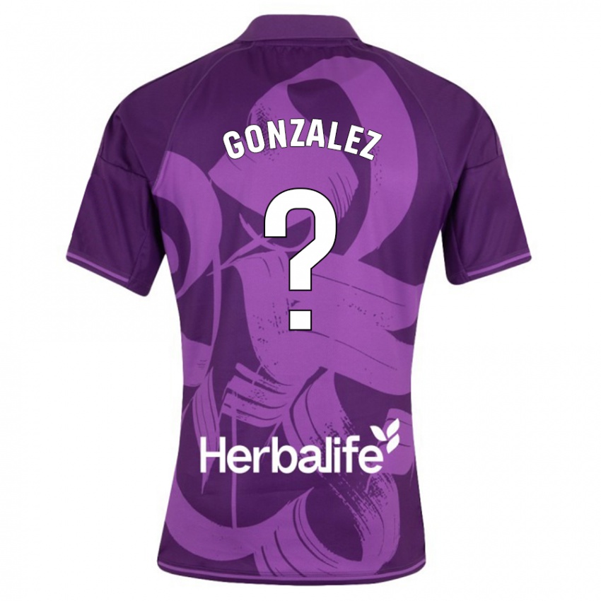 Criança Camisola Santi González #0 Tolet Alternativa 2023/24 Camisa Brasil