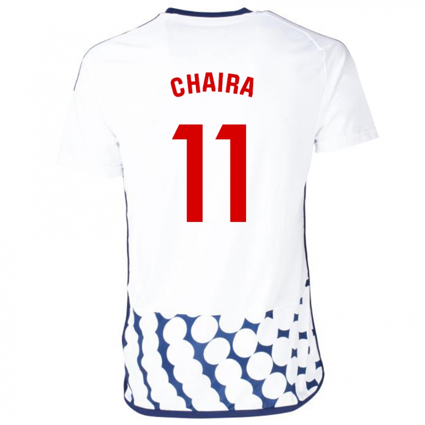 Criança Camisola Ilyas Chaira #11 Branco Alternativa 2023/24 Camisa Brasil