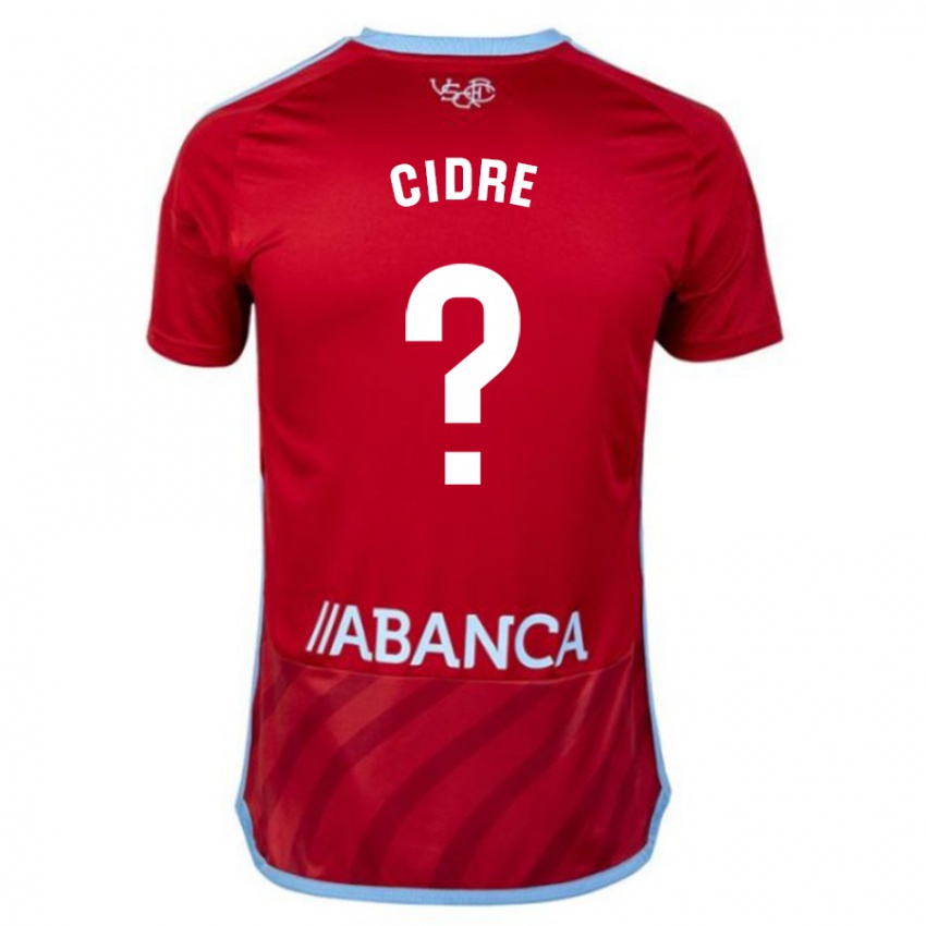 Criança Camisola Xavier Cidre #0 Vermelho Alternativa 2023/24 Camisa Brasil