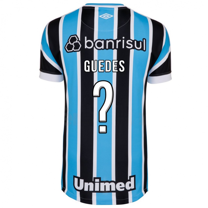 Homem Camisola Guilherme Guedes #0 Azul Principal 2023/24 Camisa Brasil