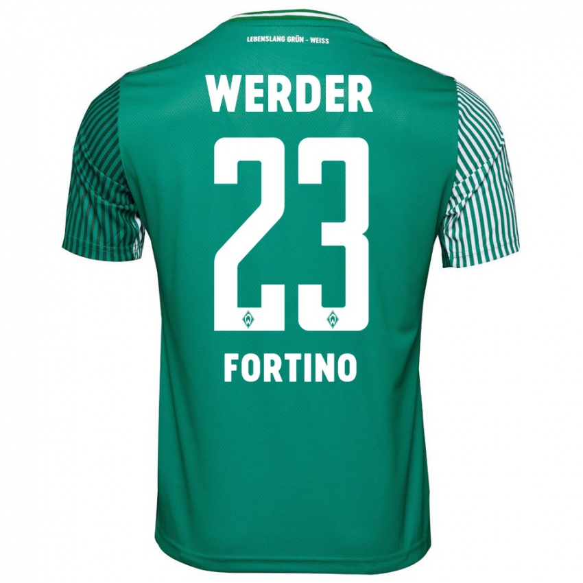 Homem Camisola Pierro Miguel Fortino #23 Verde Principal 2023/24 Camisa Brasil