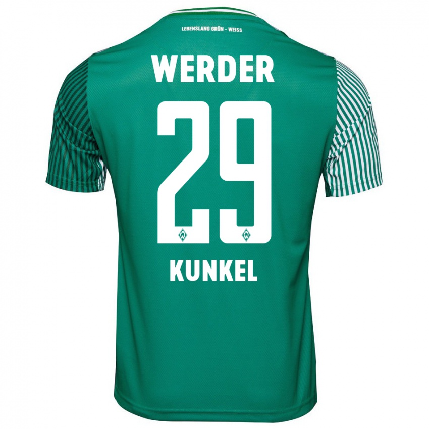 Homem Camisola Melina Kunkel #29 Verde Principal 2023/24 Camisa Brasil