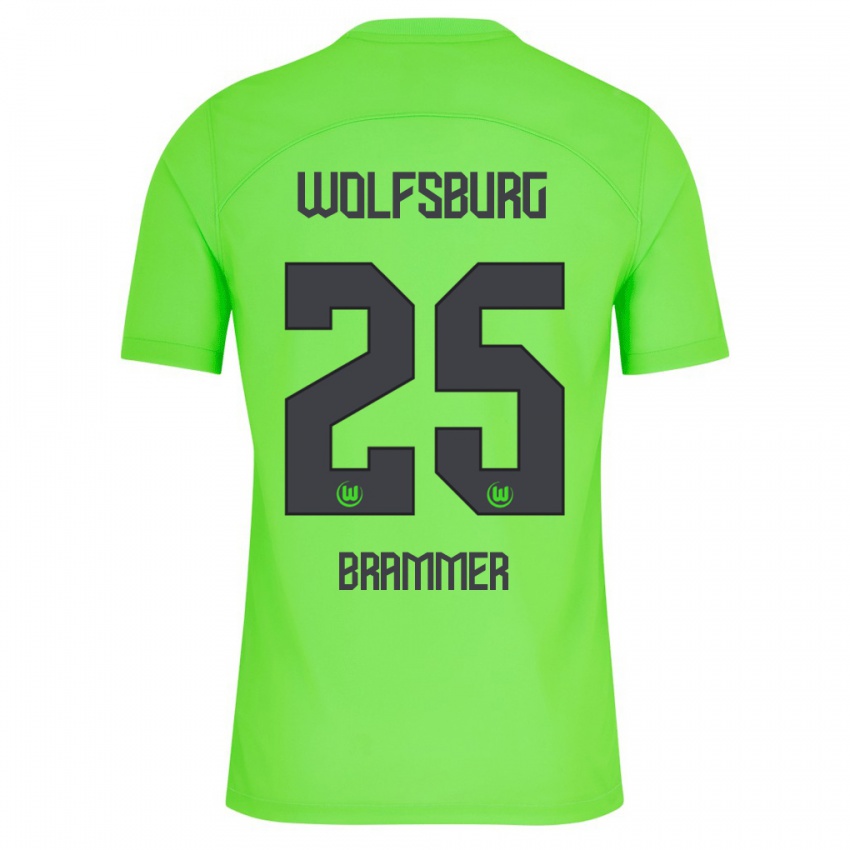 Homem Camisola Ole Brammer #25 Verde Principal 2023/24 Camisa Brasil