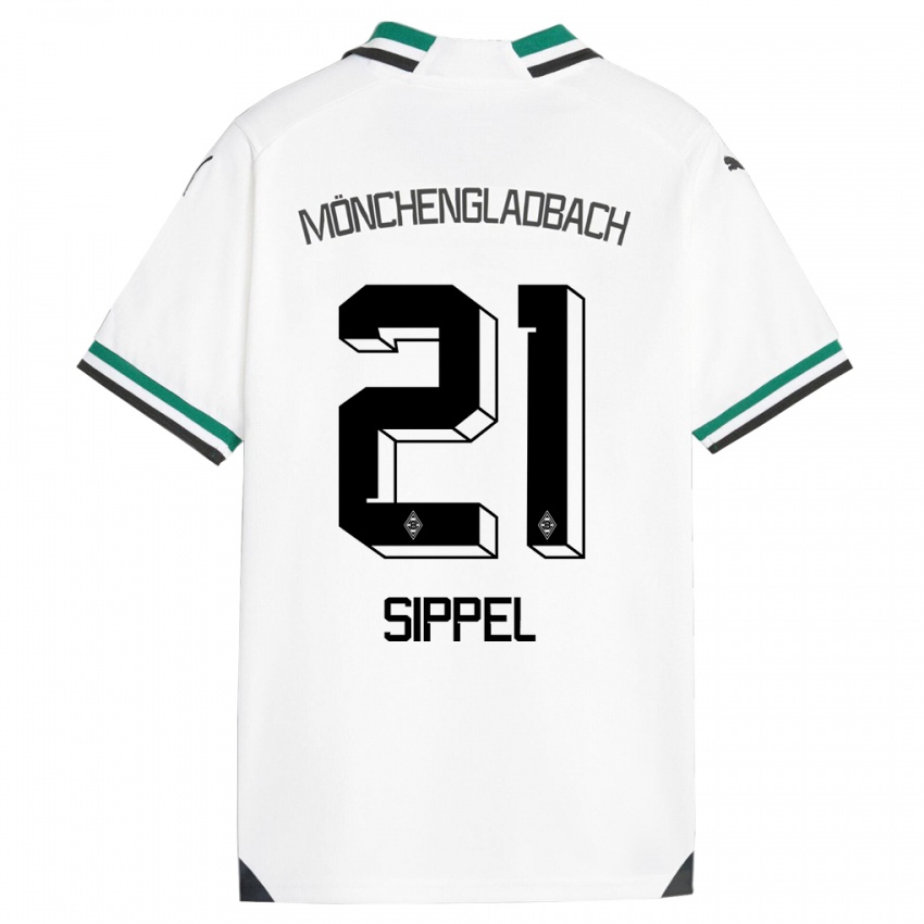 Homem Camisola Tobias Sippel #21 Branco Verde Principal 2023/24 Camisa Brasil