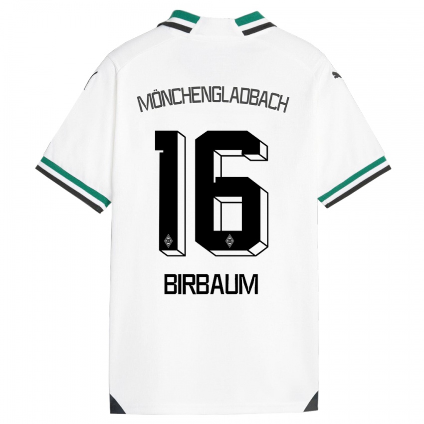 Homem Camisola Anne Birbaum #16 Branco Verde Principal 2023/24 Camisa Brasil